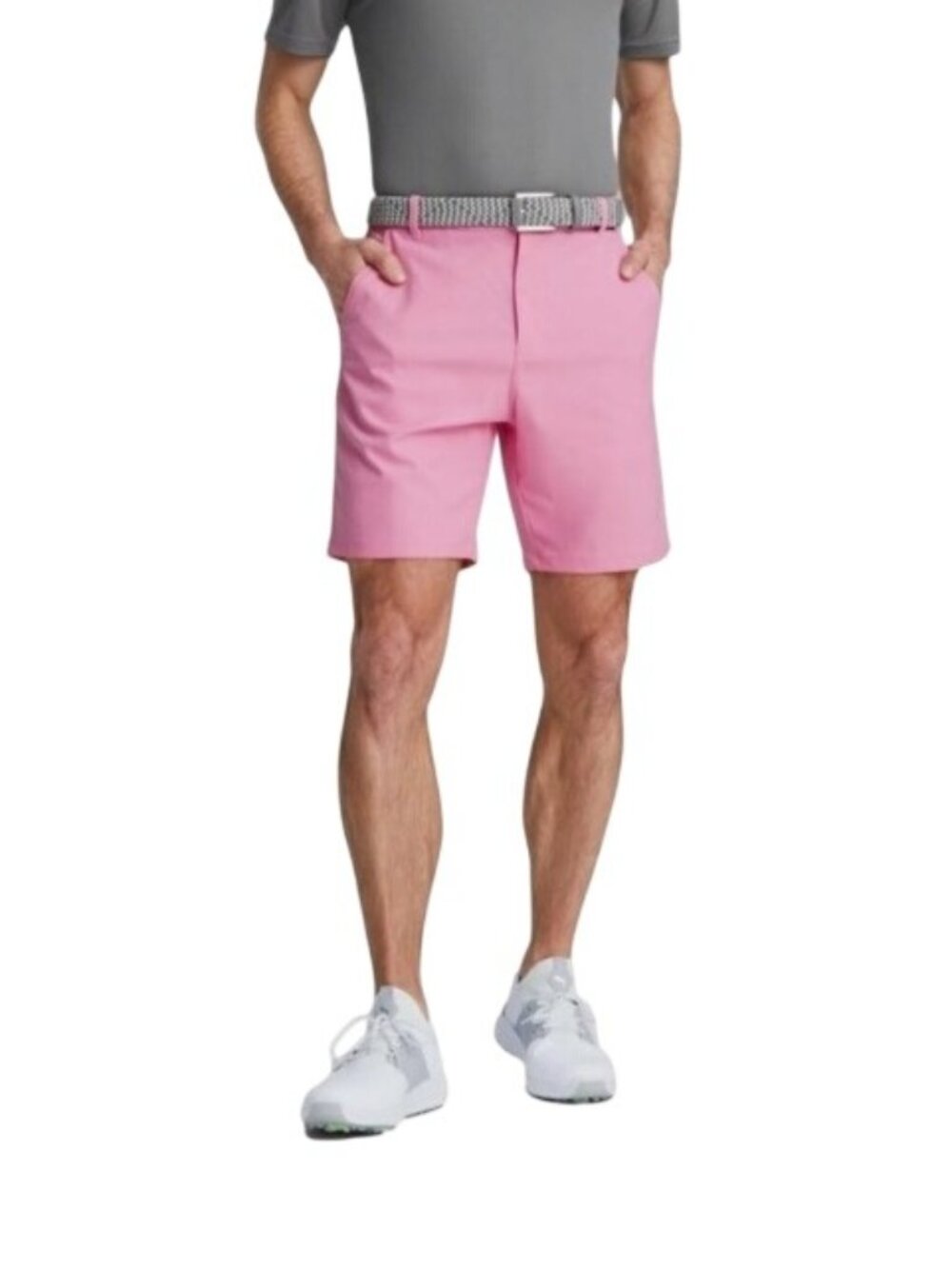 Puma Shorts Men’s Size 34 Style 537788 Golf Dealer 8" Shorts Pink Mist